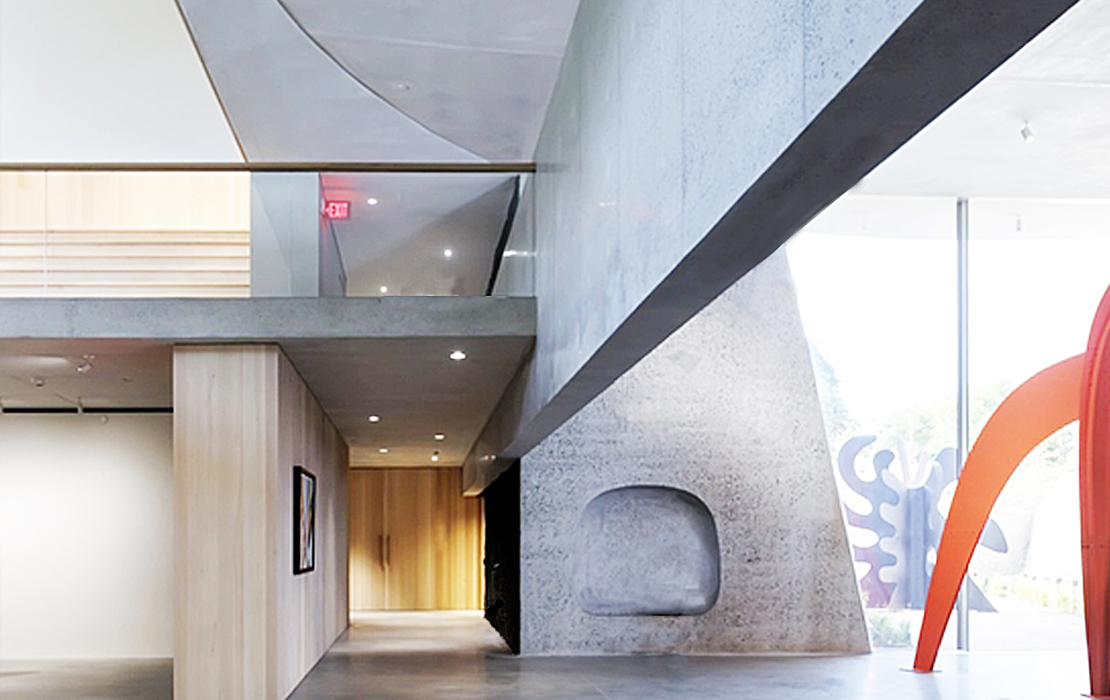 Die Betoninszenierung als künstlerische Kulisse für Calder in Philadelphia